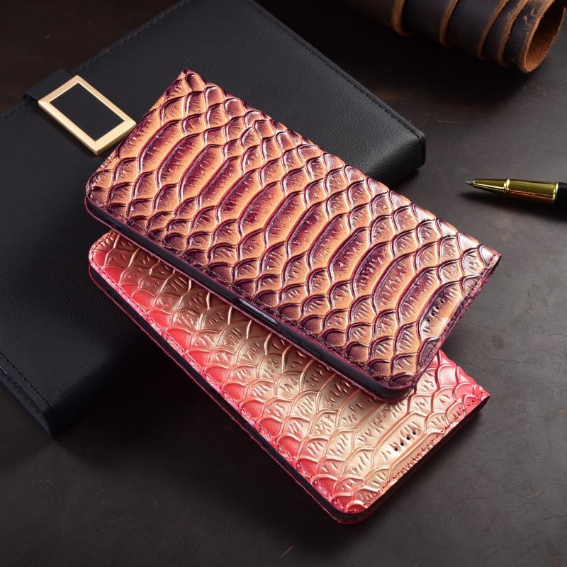 For Samsung Galaxy S25 S24 S23 S22 S21 S20 Ultra Plus FE Flip Genuine Leather Phone Case