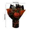 Practical Plastic Halloween Floral Feature Bats Pumpkins For Indoor And Outdoor Holiday Decoration