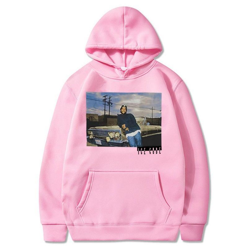 Ice Cube Rapper Hip Hop Man Felpa Hoodie Autumn Winter Fleece Streetwear Tops