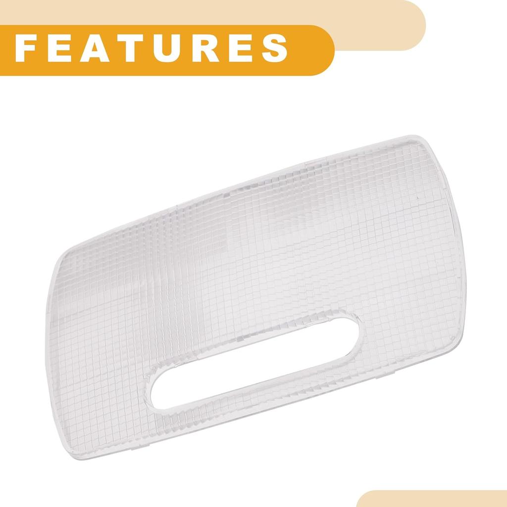 Interior Light Cover No.34251S5A003 Car Rear Left Roof Dome Map Reading Light Cover Lamp Lens for Honda Civic 2001-2021 Plastic Clear