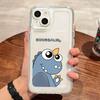 Case For iPhone 15 Pro Max Cases iPhone 13 Case Cute Cartoon Dinosaur Clear Case For iPhone 11 12 13 14 XS XR X 7 8 Plus Cover