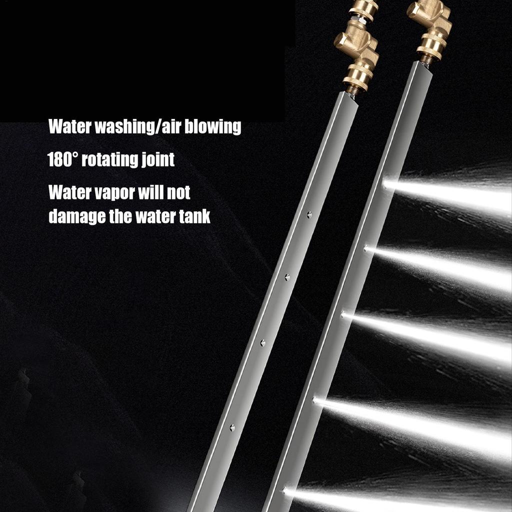 Nástroj na čištění nádrže na vodu bez auta Čisticí tyč chladiče Artefakt na čištění nádrže na vodu nákladního vozidla Foukací chladicí tryska nádrže na vodu