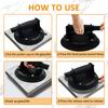8 Inch Vacuum Suction Cup 250kg Bearing Capacity Heavy Duty Vacuum Lifter for Granite Tile Glass Manual Lifting