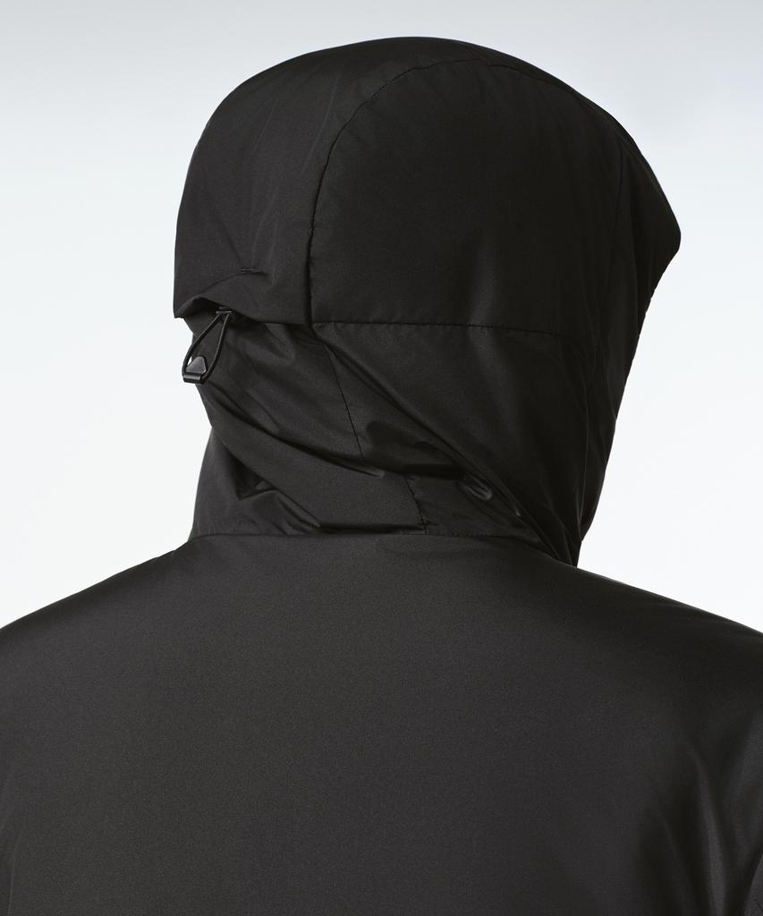 MUSINSA STANDARD [City Leisure] Hooded All-Round Padded Jacket [Black]