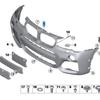 BMW X3 F25 Front Bumper Assembly 51118064119