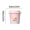 Art Value Mini Milk Tea Powder Puff: Blush, Highlighter & Concealer Combo