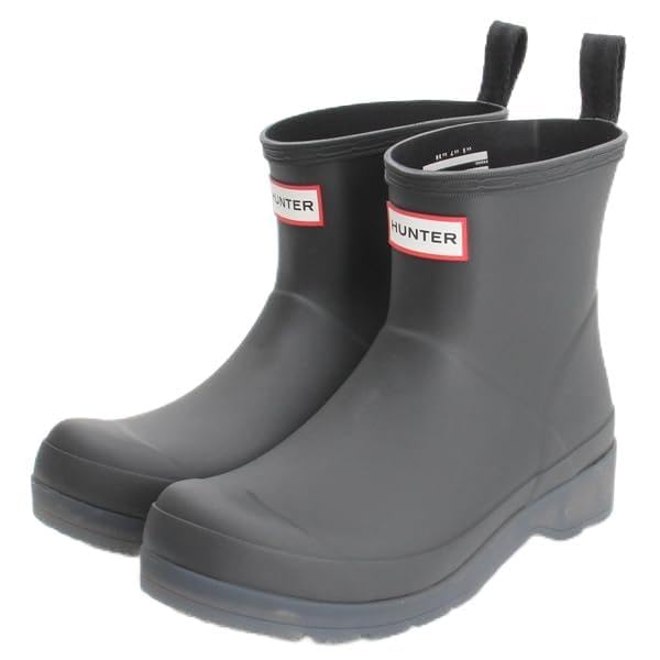 

Hunter Play Short Translucent Sole UK 5 Women s Boots, Black, (24cm) чёрный