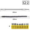 105 Degree Angle Socket Adapter 1/4 inch Extension Hex Drill Bit Adjustable Screwdriver Holder Slotted Phillips Power Hand Tools