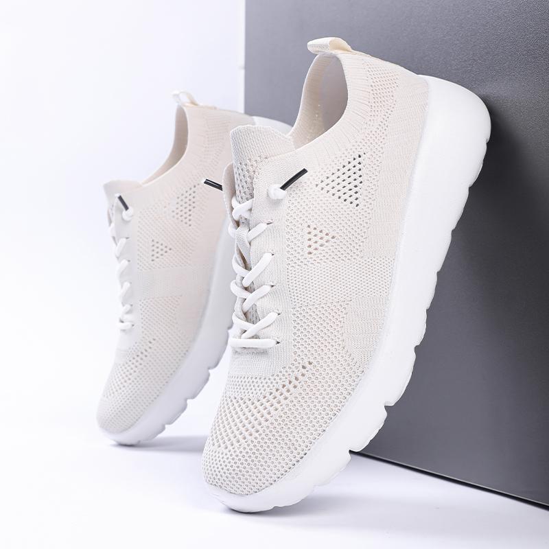Men’s Sneakers Lovers Large Size Breathable Outdoor Women’s Athletic Shoes Casual Soft Walking Jogging Shoes