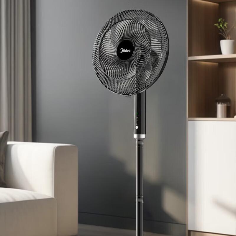 Midea 7-Blade Pedestal Fan with Remote & Touch Control