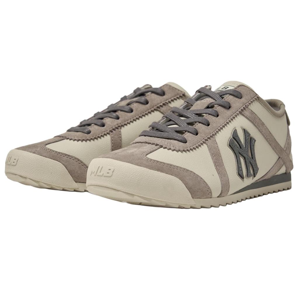 MLB New York Yankees Low top Casual Shoes Unisex Beige 3ASXEE16N-50WHS