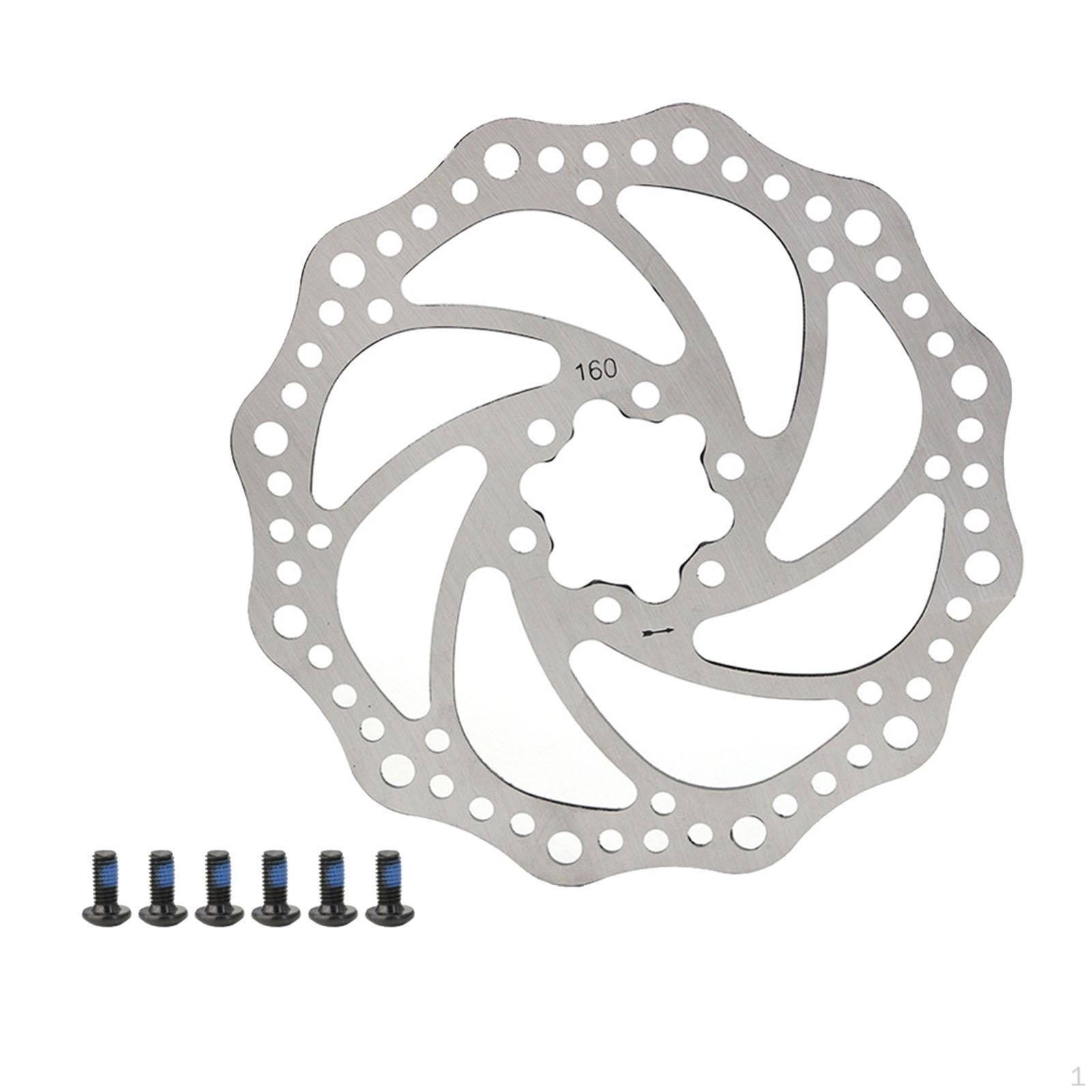 

Ротор дискового тормоза велосипеда с винтовыми деталями, теплоотвод, центральный замок, сменные роторы для 160mm