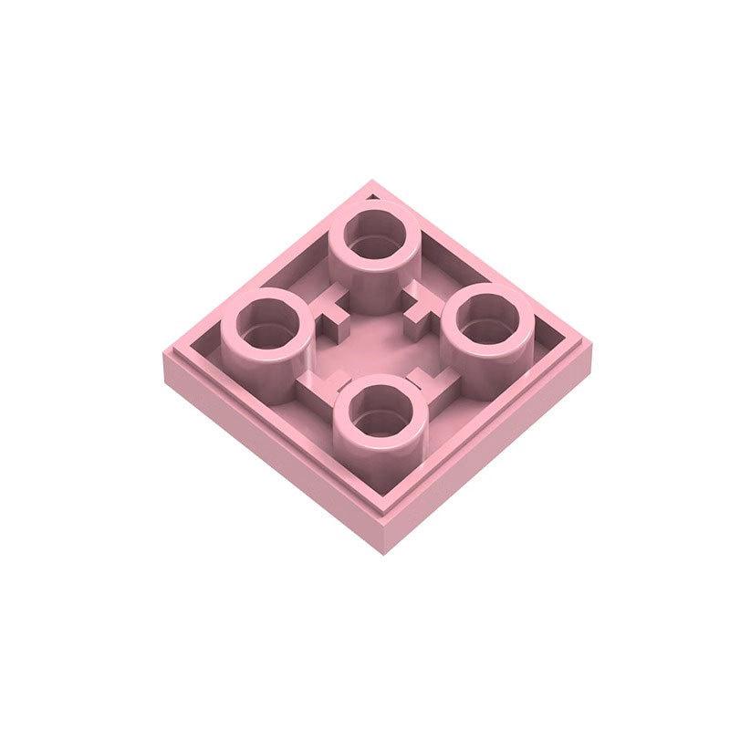 

50pcs 11203 Tile Modified 2 x 2 Inverted Buildings Blocks Toy For Children Compatible Educational Creative Size Gift DIY MOC 11203--50pcs розовый