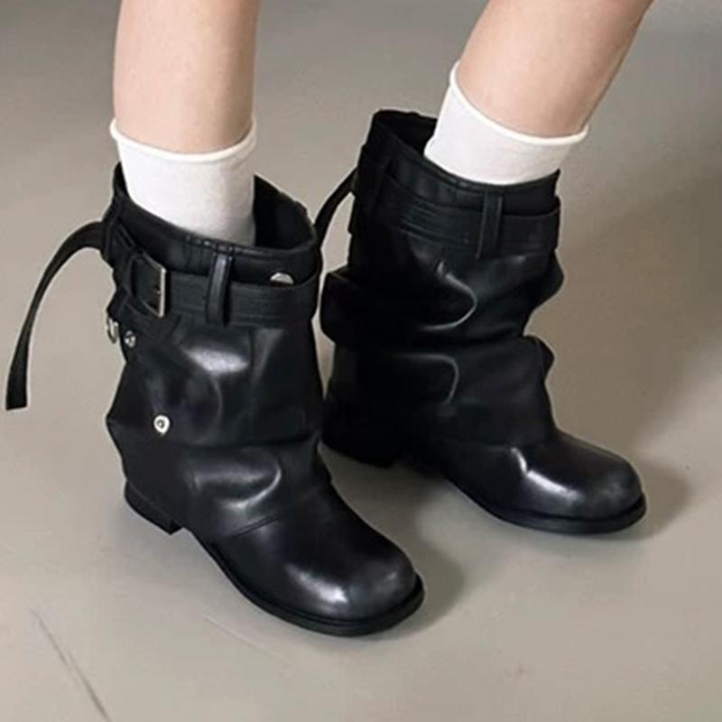 Women Ankle Boots Dress Heeled Shoes Designer Dress Sport Women Short Boots 2025 Winter Chelsea Botas De Mujer Zapatos