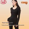 Langsha Women's Seamless Modal Cotton Thermal Underwear Set