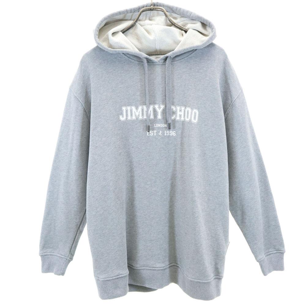 Jimmy Choo Made In Italy Long Sleeve Sweat Trainer S Gray Men's Used