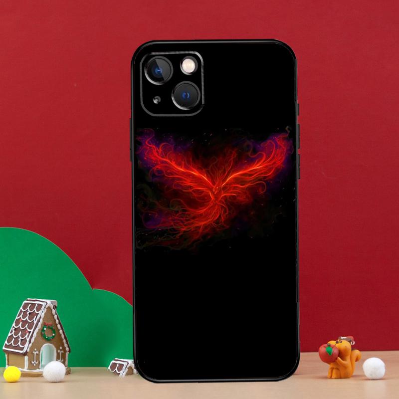 Phoenix Bird Capa For iPhone 15 11 14 Pro Max 12 13 14 Pro Max Plus X XR XS Max 12 13 Mini Phone Case
