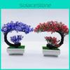 Simulated Pinus Hwangshanensis Plastics Fake Trees Green Plants Plants Potted