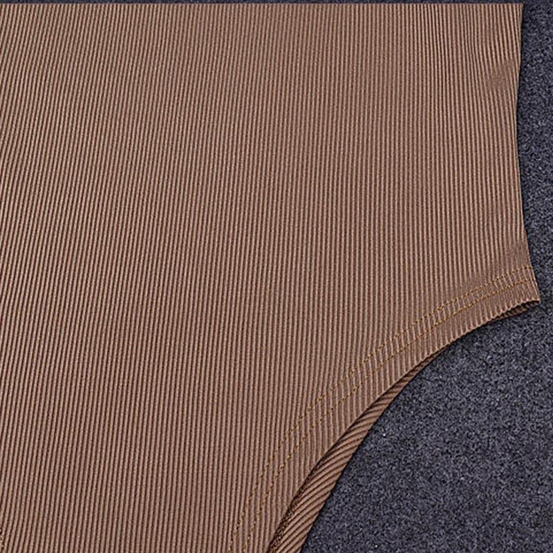 2024 Summer Women's Solid Color Slim U-Neck Sleeveless Bodysuit