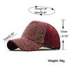 Silky Cotton Colorful Pearl Baseball Cap Pearl Duckbill Cap Sun Hat Parent-child Hat