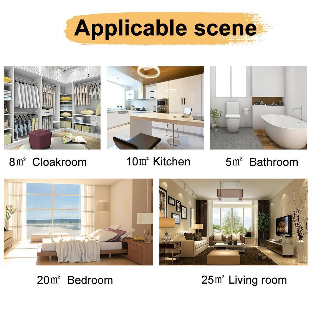 Dehumidifier Mini Portable Home Air Dryer Desiccant Moisture Absorber Low Noise Home Room Cabinet Dehumidifier 1.3L 100-240V