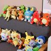 Original pokemon boneca pikachu boneca de pelúcia engraçado bulbasaur squirtle charmander charizard eevee snorlax jigglypuff psyduck crianças brinquedo presentes de natal