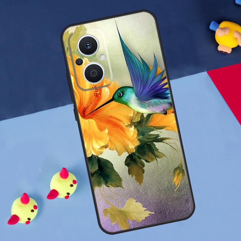 Hummingbird For OPPO Reno 12F 13F 14F 11F 10 11 12 13 14 Pro 8T 7 8 Lite OPPO Find X9 X8 X6 X5 Pro Case