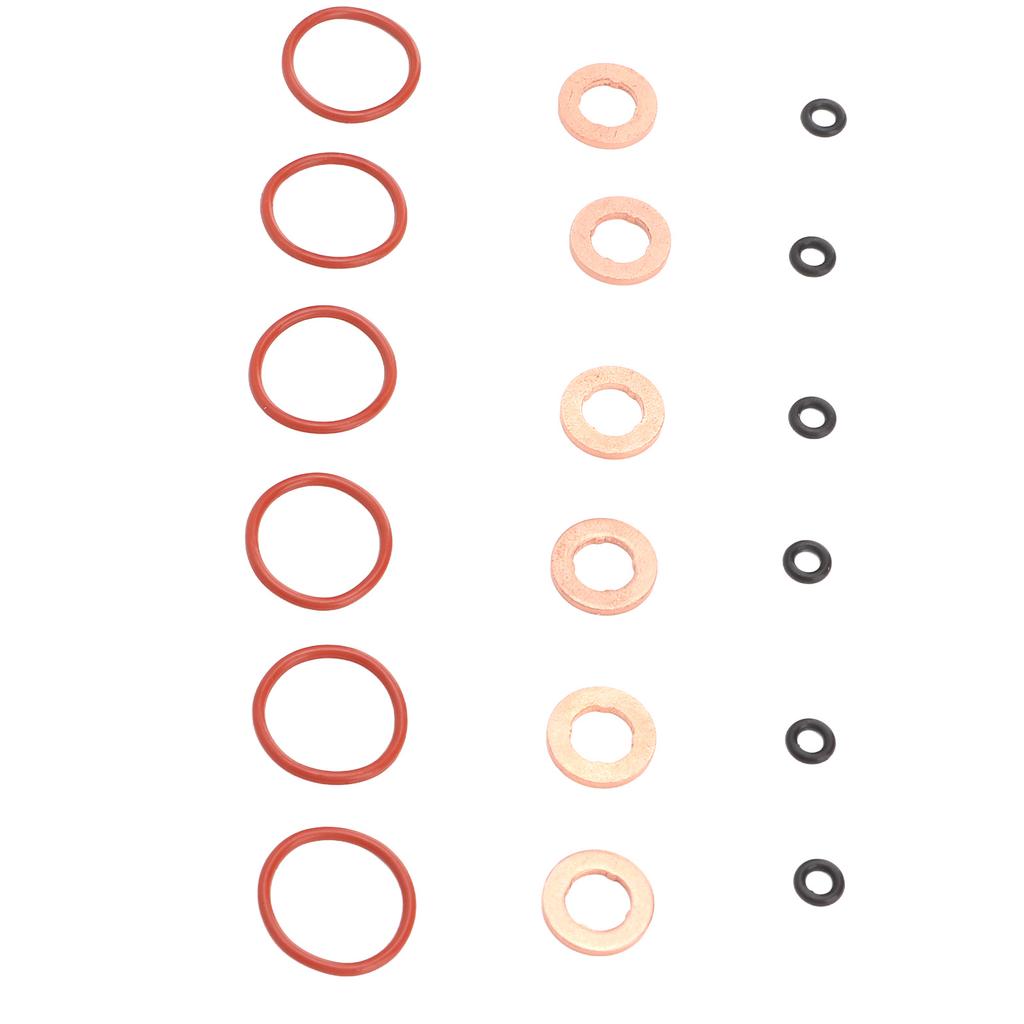Kit Anelli di Tenuta Iniettori Carburante 059 130 519 Gomma Metallo Ricambio per A4 A5 A6 Q5