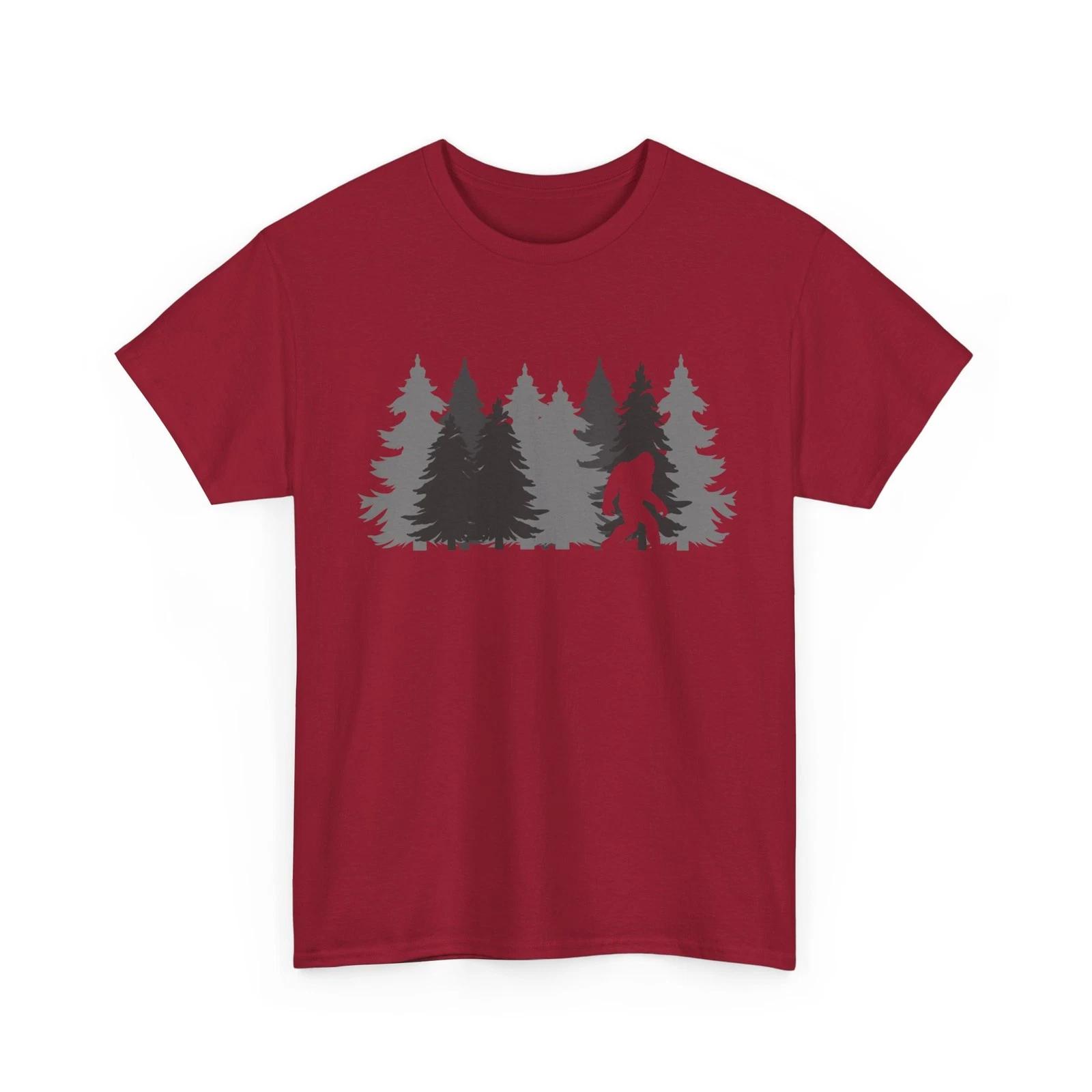 Bigfoot Shirt, Bigfoot Sasquatch Believers Men T-Shirt M