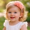 Multi-Layers Baby Headband Big Flower Hairband Fashion Accessory Girl Hair Hoop  Children Gifts