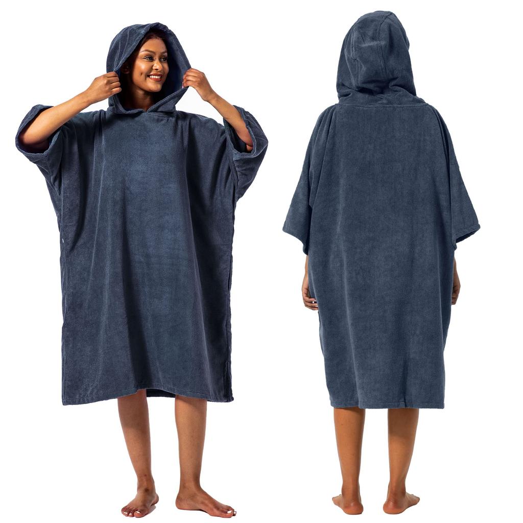 Winthome Changing Poncho Surfing Changing Sauna Surf 6 Colors Towel, Poncho, Towel, Poncho, Poncho, Quick-Drying, Absorbent, Long-Sleeved, Warm,
