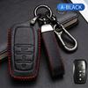 Leather Key Cover For Toyota Camry Corolla RAV4 Yaris Prius Prado Hilux C-HR Fortuner Highlander Avalon Venza Fob Protect Shell