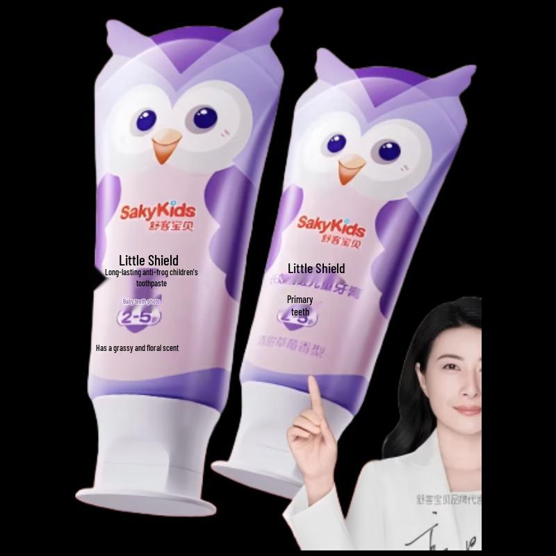 Skey Kids Little Shield Fluoride Probiotic Toothpaste Set