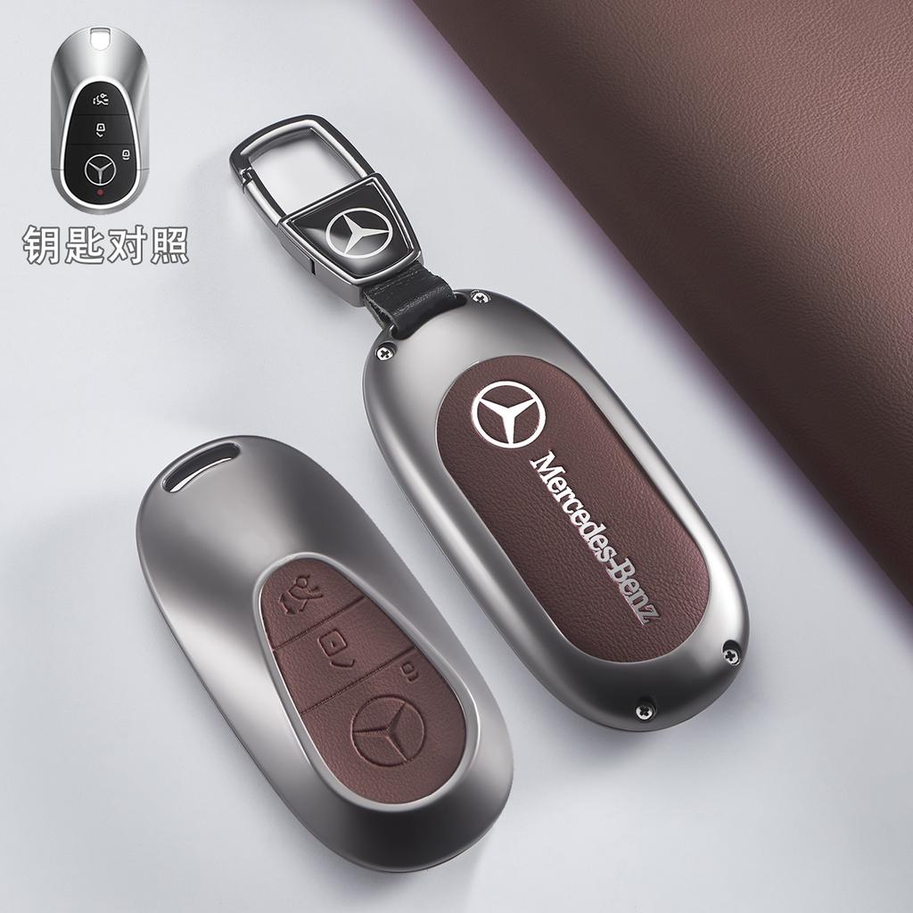 Auto Smart Schlüsselhülle Abdeckung Für Mercedes Benz C E S Klasse GLC CLE EQE W206 W214 W223 S350 S400 S450 E300 Schlüsselanhänger Fob