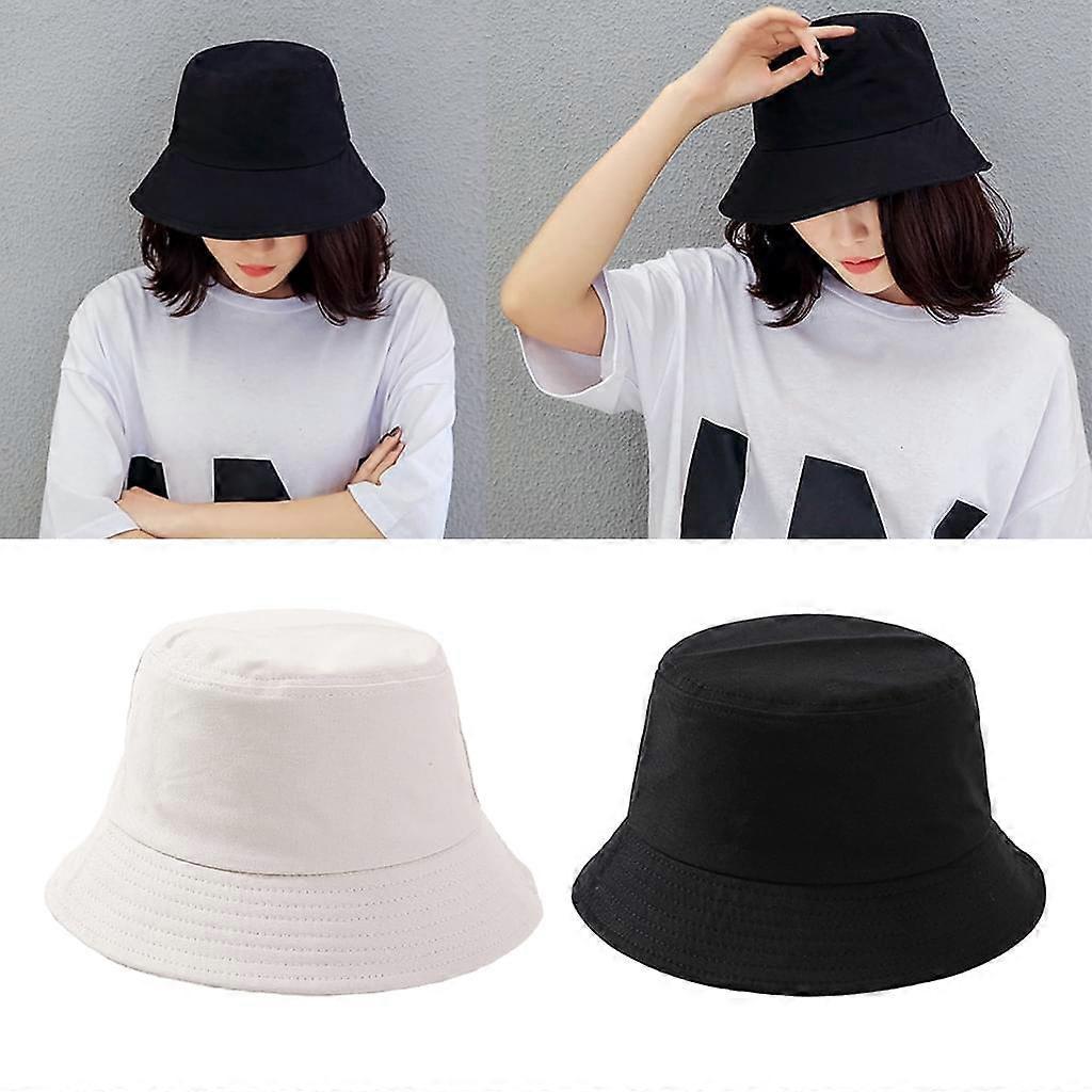 Fishing Hat for Hiking Camping Traveling Fishing - Unisex Foldable Bucket Hat Cotton - 56-58cm