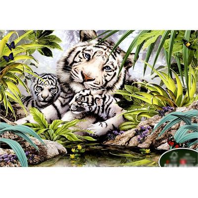 Puzzle Life Baekho Family 1000 Pieces, Korean Popular Puzzles