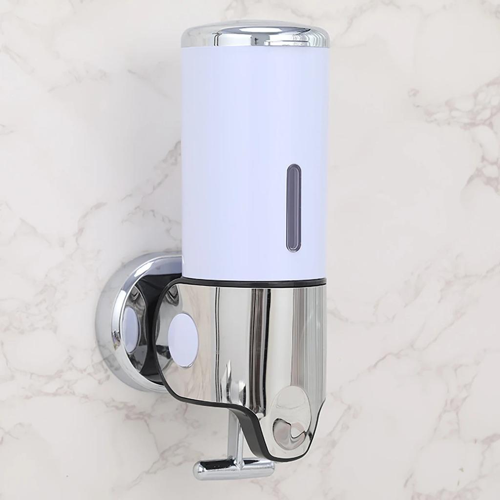 Soap Dispensers Shampoo Dispenser Hotel Bathroom Toilet Wall-mounted Shampoo Shower Gel Press Box Soap Pump Barrel Hand Liquid