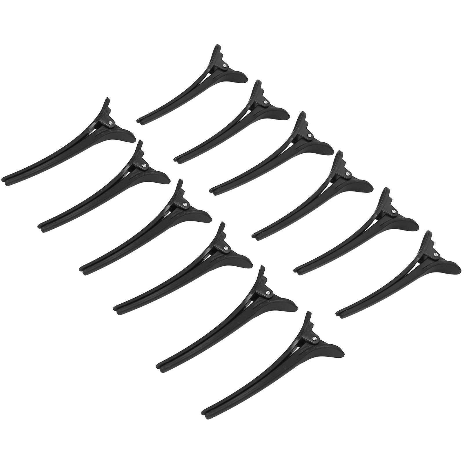 

12 шт. профессиональных матовых заколок для волос Duckbill для парикмахерской, сделай сам, зажимы для стайлинга