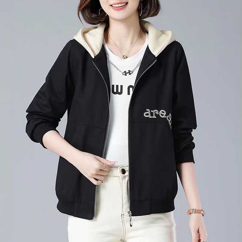 Coat for Women Cotton Winter Thickened Casual Oversize Windbreaker Casual Versatile Bear Hooded Jacket