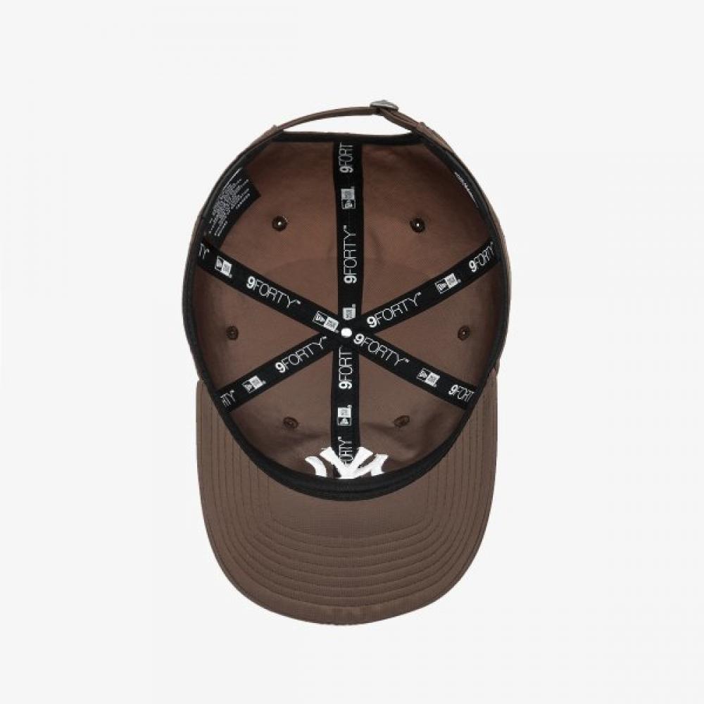 New Era Mlb New York Yankees Nylon Metal Unstructured Ballcap Chocolate 14561849
