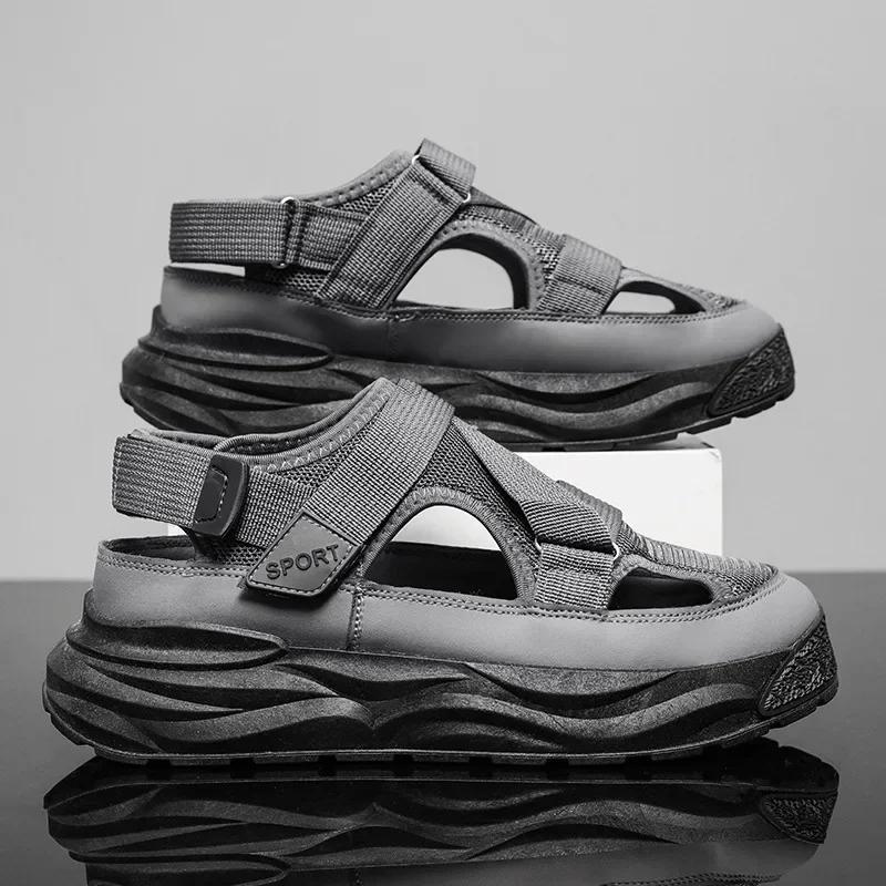 Fashion Sandals Men Original Shoes Man Summer Sandal EVA Breathable Casual For Designer Luxury Husband Sandles Flip Flops Slippers Men's