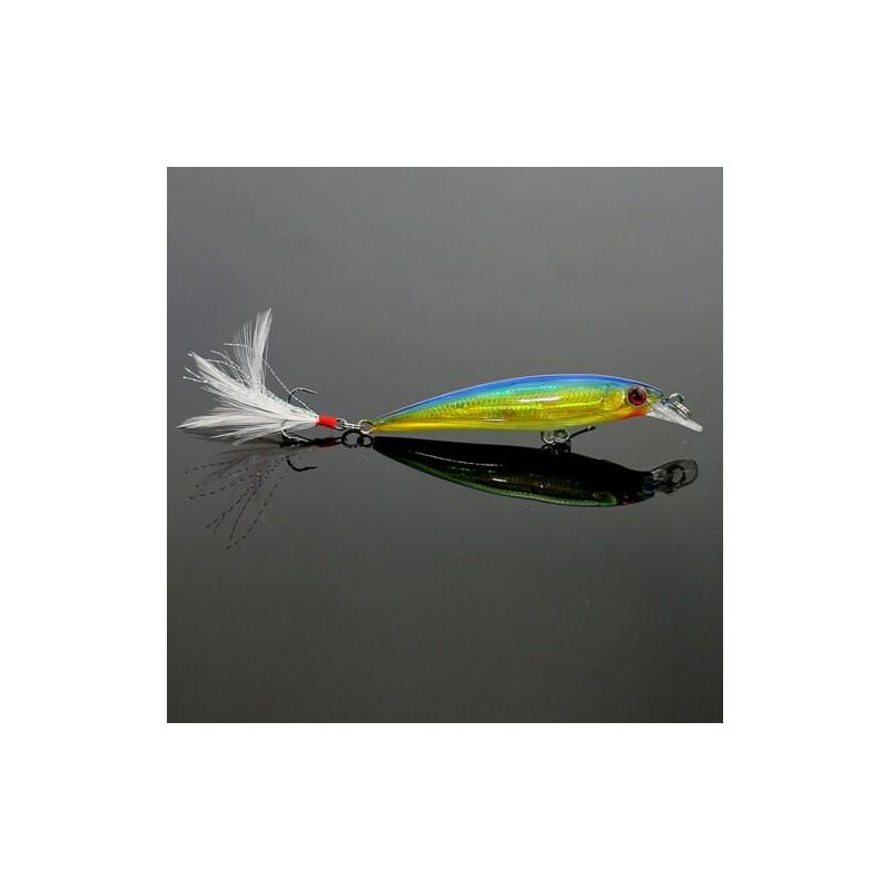 Premium Minnow Fishing Lures With 3d Eyes And Durable Plastic For Bass Fishing