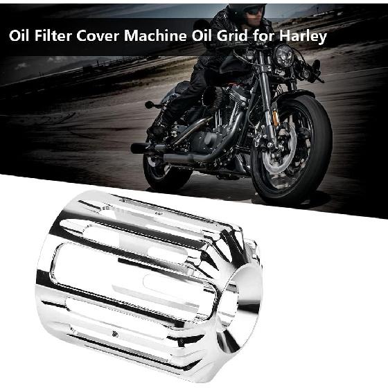 

CNC Aluminum Oil Filter Cover Trim for Motorcycle All Twin Cam Touring Glide