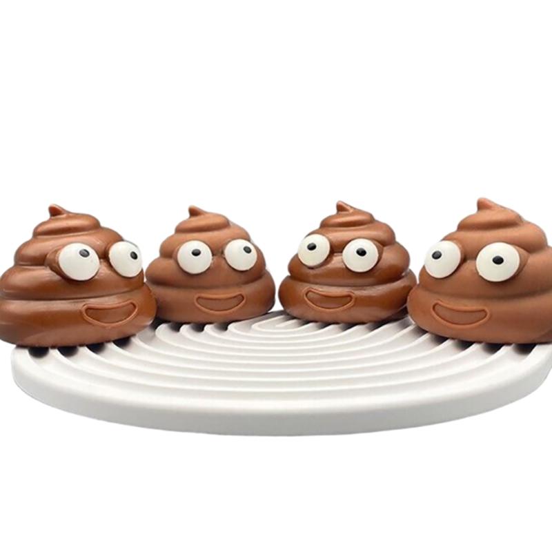 Stlačovací Štípací Větrací Míč Dekompresní TPR Hračky Gadgety Lepkavý Míč Hovno Vtipné Záludné Dospělí Děti Náctiletí Dárky Hračky pro Uvolnění Stresu