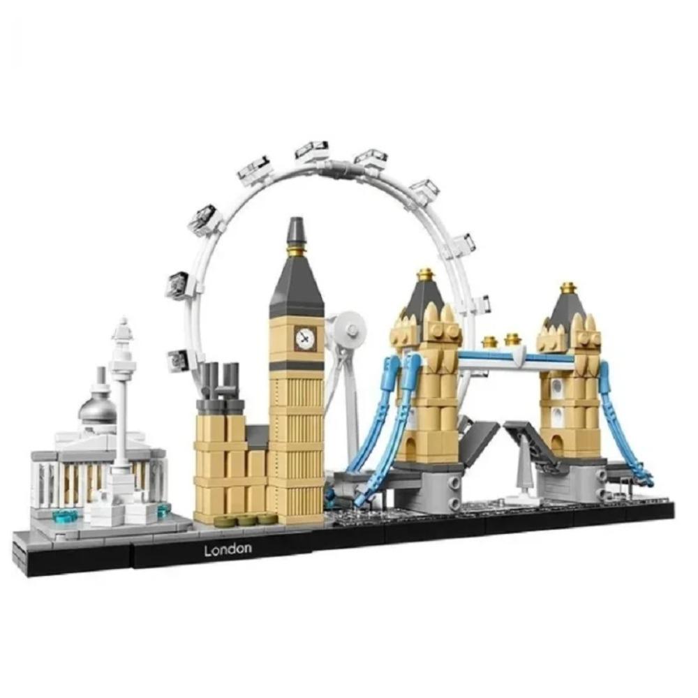 New York London Pairs Dubai City Skyline Building Blocks 21052 21044 21028 21034 21032 21027 Construction Bricks Set