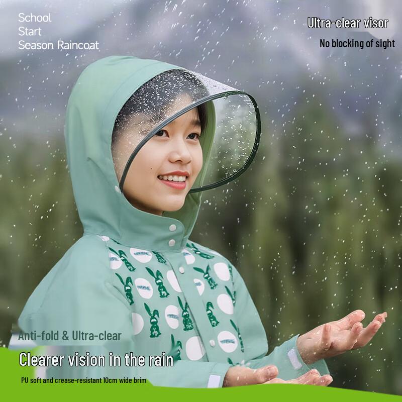 Sweetie Kid's Children's Waterproof Raincoat with Backpack Space