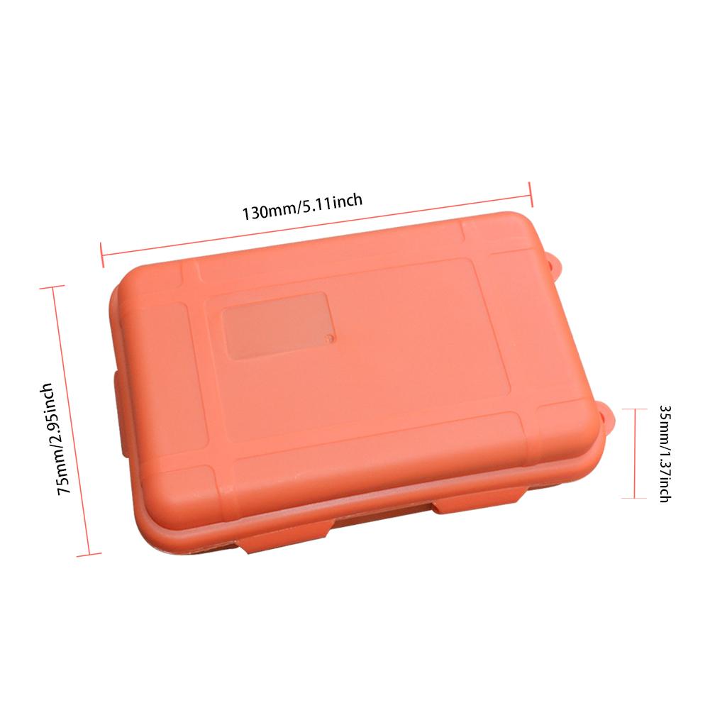 Outdoor Survival Box Container Portable Travel Storage Box Waterproof Shockproof Dustproof Outdoor Camping Supplies