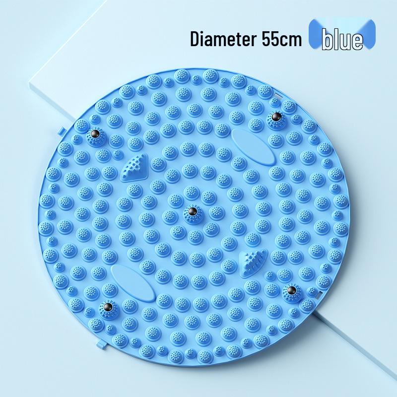 Plantar Massage Acupressure Foot Pad - Soft Silicone Meridian Board for Adults