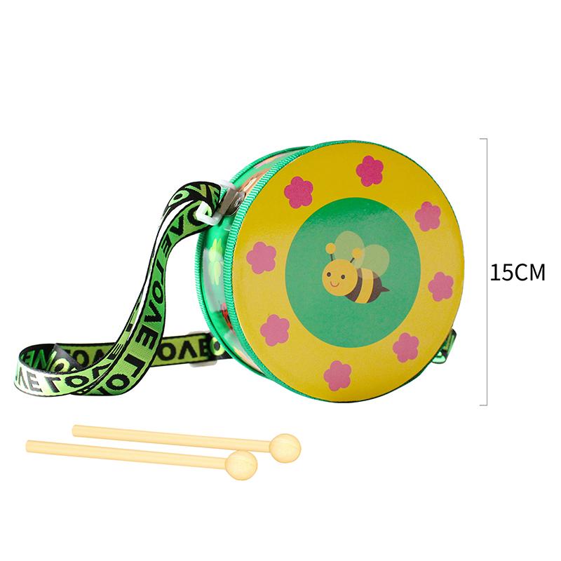Children'S Wood Drum Early Educational Percussion Musical Instrument For Children Beat Instrument Hand Drum Toys