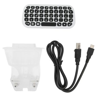 Pour clavier sans fil PS5, mini manette de jeu portable, tableau de discussion, clavier sans fil Bluetooth 3.0